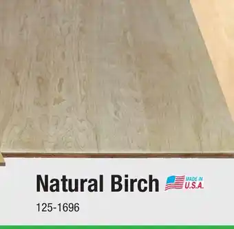 Menards 3/4 x 4 x 8 B2 Natural Birch Wood Veneer Core Plywood offer