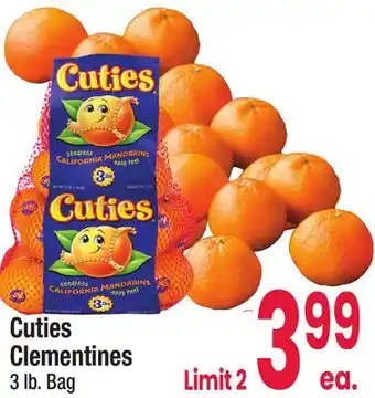 Jewel-Osco Cuties Clementines offer