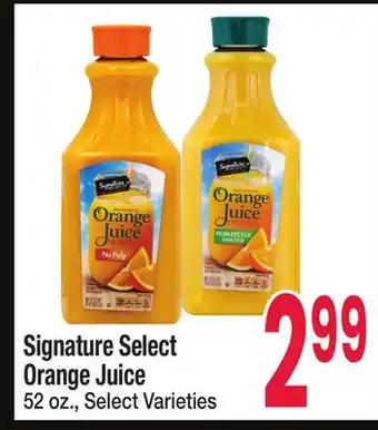 Jewel-Osco Signature Select Orange Juice offer