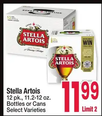 Jewel-Osco Stella Artois offer