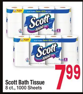 Jewel-Osco Scott Bath Tissue offer