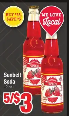 Jewel-Osco Sunbelt Soda offer