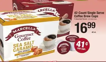 Menards Marcella Gourmet Coffee Original Blend Medium Roast Coffee Pods - 42 Count offer