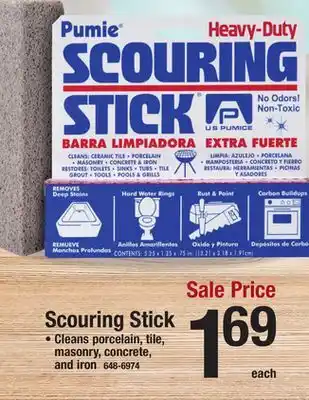 Menards Pumie Heavy-Duty Pumice Scouring Stick offer
