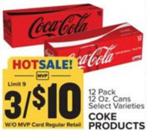 Food Lion Coke Products offer