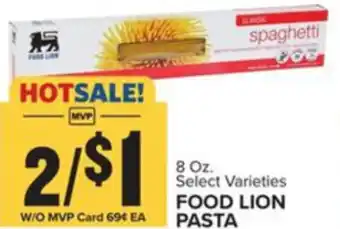 Food Lion Food Lion Pasta 8 oz offer