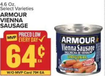 Food Lion Armour Vienna Sausage 4.6 oz offer