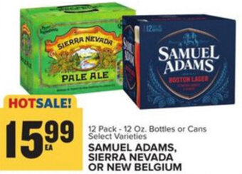 Food Lion Samuel Adams, Sierra Nevada Or New Belgium 12 oz offer