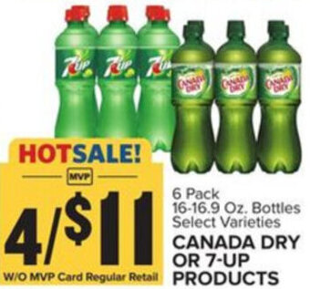 Food Lion Canada Dry Or 7-Up Products offer