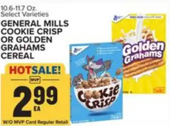 Food Lion General Mills Cookie Crisp Or Golden Grahams Cereal offer