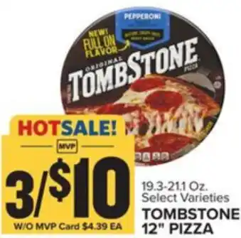 Food Lion Tombstone 12" Pizza offer