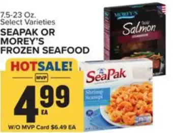 Food Lion Seapak Or Morey's Frozen Seafood offer