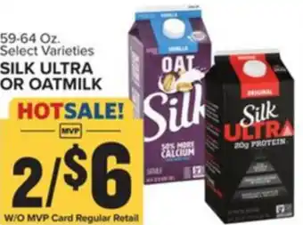 Food Lion Silk Ultra Or Oatmilk 59-64 oz offer