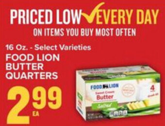 Food Lion Food Lion Butter Quarters offer
