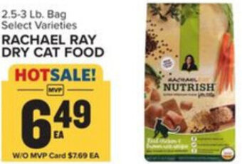 Food Lion Rachael Ray Dry Cat Food offer