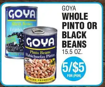 Carnicerias Jimenez Goya Whole Pinto Or Black Beans offer