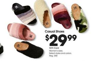 Fred Meyer Casual Shoes offer