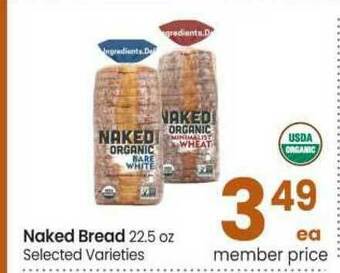 Safeway Naked Bread offer