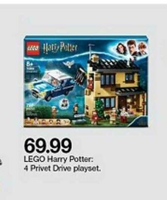 Target Lego Harry Potter 4 Privet Drive Playset offer