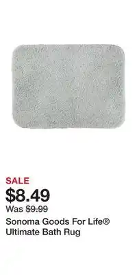 Kohl's Sonoma Goods For Life Ultimate Bath Rug offer