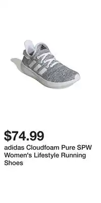 Kohl's adidas Cloudfoam Pure SPW Women's Lifestyle Running Shoes offer