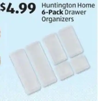 Aldi Huntington Home 6-Pack Drawer Organizers offer