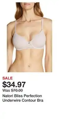 Nordstrom Natori Bliss Perfection Underwire Contour Bra offer
