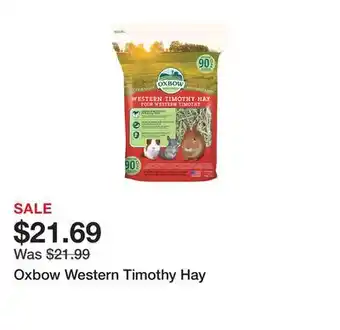 Petsmart Oxbow Western Timothy Hay offer