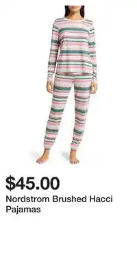 Nordstrom Nordstrom Brushed Hacci Pajamas offer