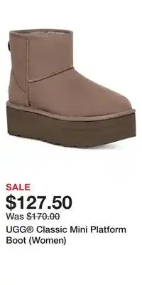 Nordstrom UGG Classic Mini Platform Boot (Women) offer