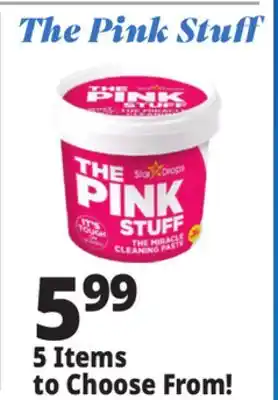 Ocean State Job Lot The Pink Stuff offer