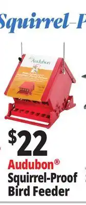 Ocean State Job Lot Audubon Weight Activated Mini Absolute Squirrel Proof Feeder offer