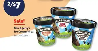 Family Dollar Ben & Jerry's Ice Cream offer