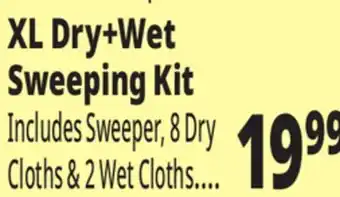 Ocean State Job Lot Swiffer Sweeper Dry and Wet XL Sweeping Starter Kit, 11-piece offer