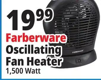 Ocean State Job Lot Farberware Oscillating Heater Fan offer
