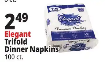 Ocean State Job Lot Elegant Paper Dinner Napkins, 100-Count offer