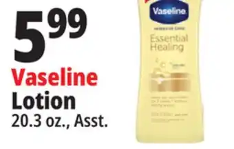 Ocean State Job Lot Vaseline Lotion offer
