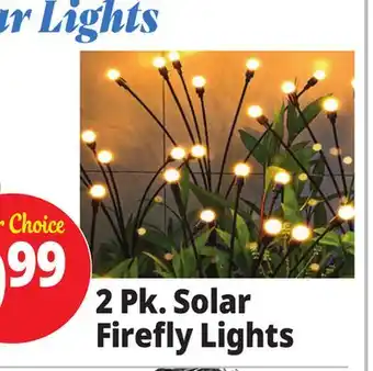 Ocean State Job Lot Dazzling Firefly Solar Lights, 2 Count offer