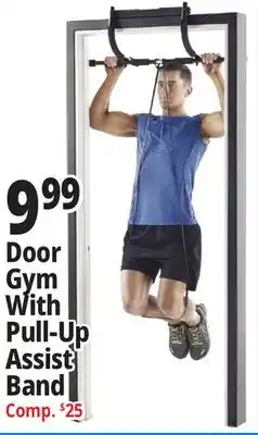 Ocean State Job Lot Door Gym With Pull-Up Assist Band offer