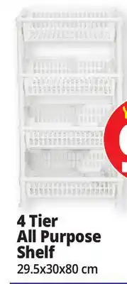 Ocean State Job Lot 4 Tier All Purpose offer