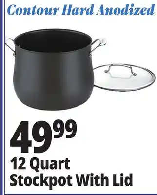Ocean State Job Lot 12 Quart Stockpot With Lid offer