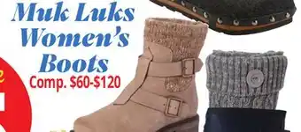 Ocean State Job Lot Muk Luks Women's Boots offer