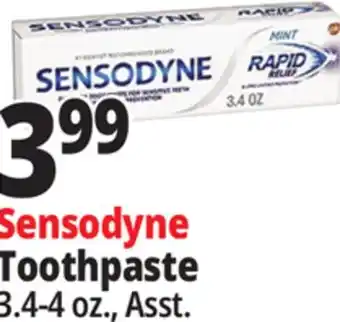 Ocean State Job Lot Sensodyne Fresh Gel Toothpaste, 5.25 oz offer
