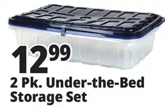 Ocean State Job Lot 2 Pk. Under-the-Bed Storage Set offer