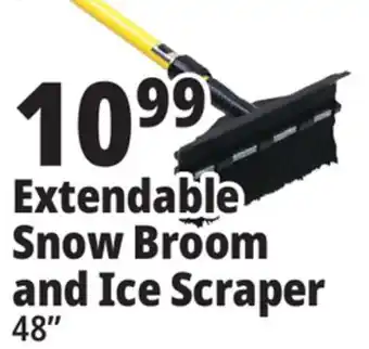 Ocean State Job Lot 48 Extendable Snow Brush offer