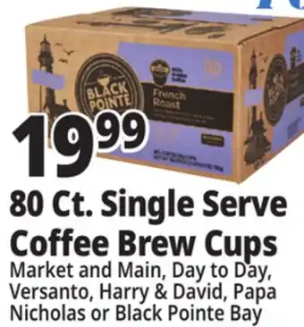 Ocean State Job Lot 80 Ct. Single Serve Coffee Brew Cups offer