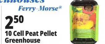 Ocean State Job Lot Ferry-Morse 10 Cell Peat Pellet Greenhouse offer