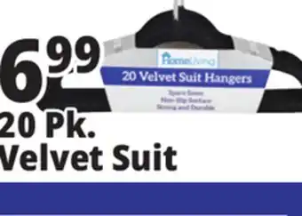 Ocean State Job Lot HomeLiving Velvet Suit Hangers, 20 Count offer