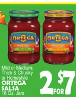 Bravo Supermarkets ORTEGA SALSA offer
