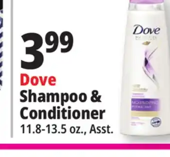 Ocean State Job Lot Dove Shampoo & Conditioner offer